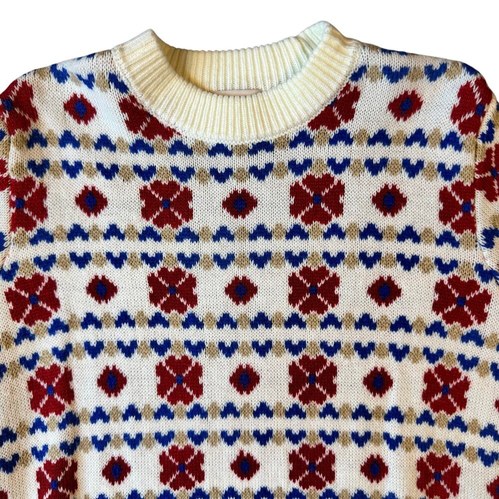 Brixton Alta Fair‎ Isle Sweater Nordic Jacquard Cabincore Women’s - Medium - Picture 3 of 10